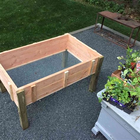 homemade planter box plans